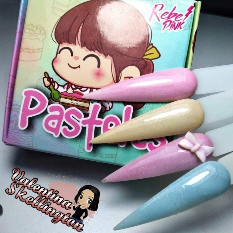 COLECCION ACRILICOS PASTELES REBEL PINK